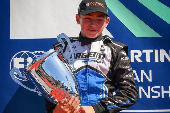 Alex Powell Becomes First Jamaican to Claim Victory at FIA Karting Championships