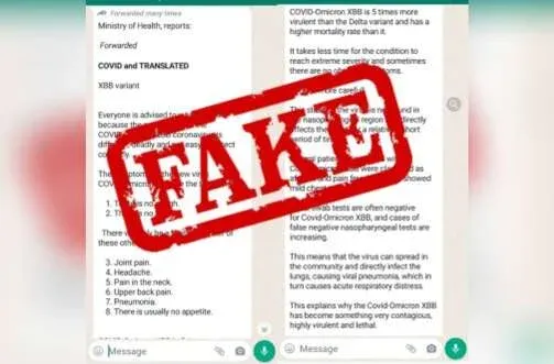 Jamaica’s Health Ministry says WhatsApp message regarding new COVID variant is fake
