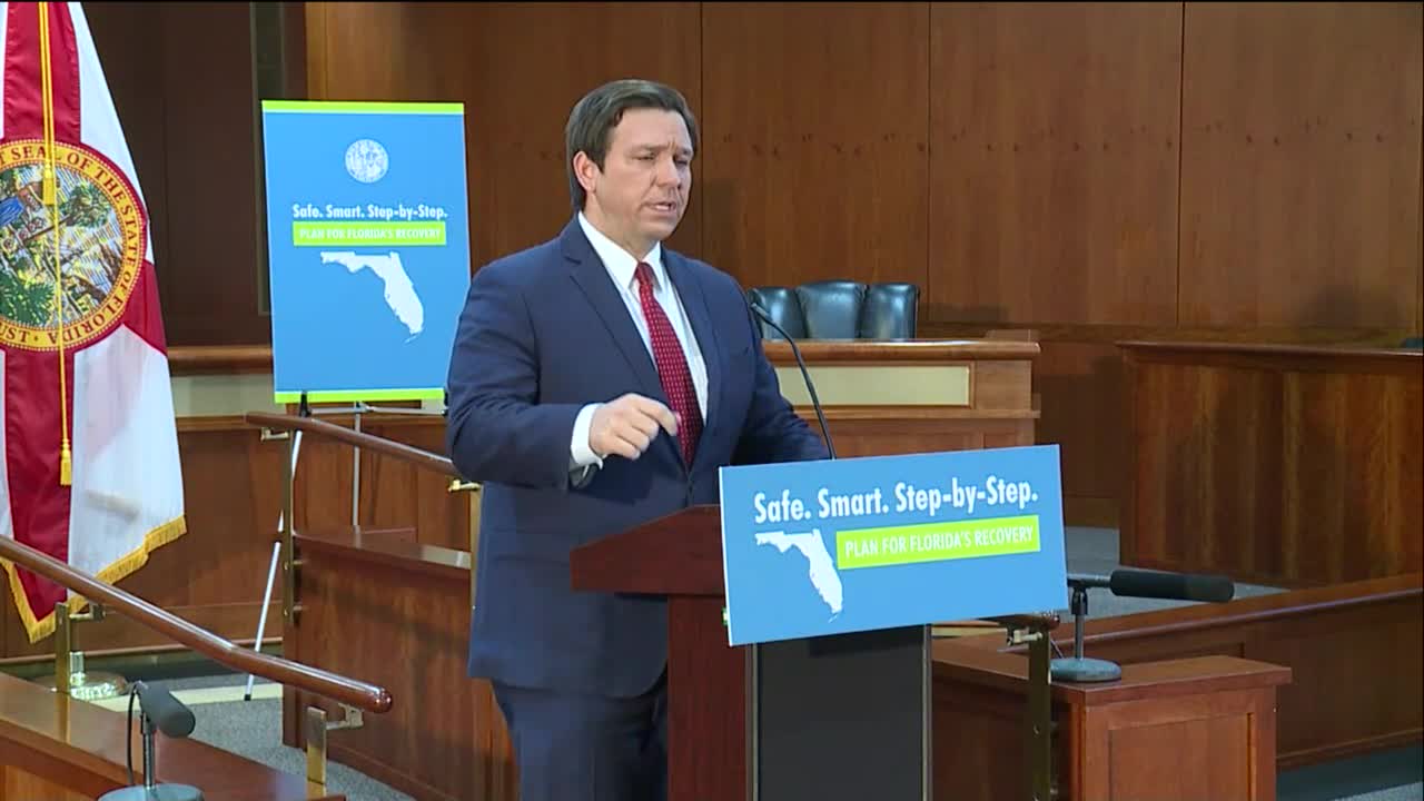 Florida To Start Reopening on May 4; Three Counties Excluded