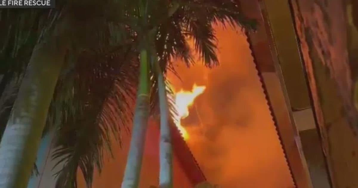 Residents forced to evacuate as fire breaks out Fort Lauderdale Condominiums