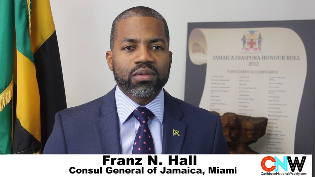 Jamaica’s Consul General Franz Hall discusses US assignment with CNW