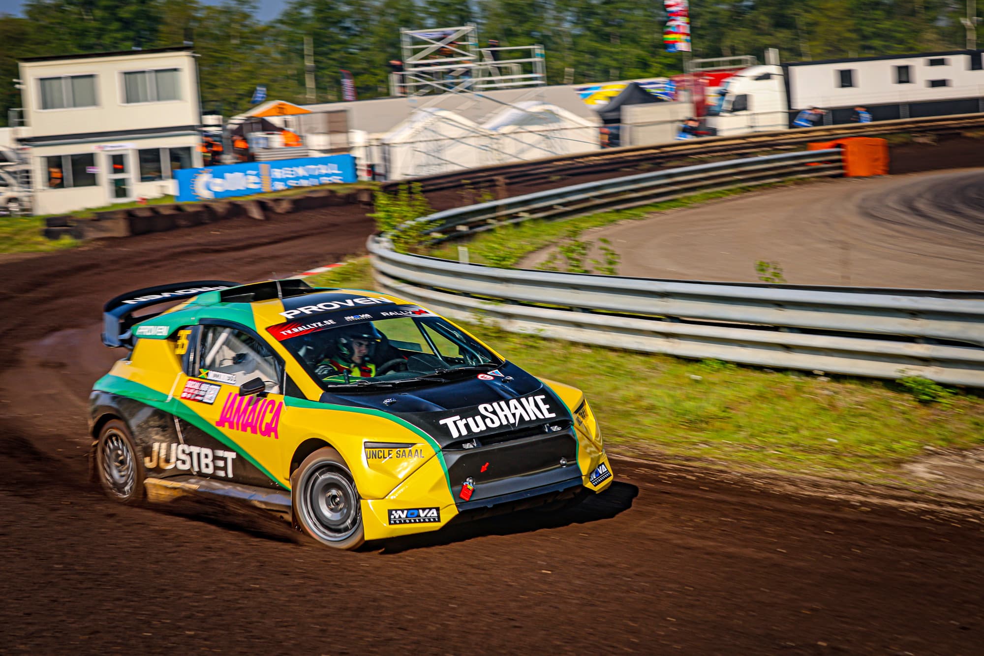 Fraser McConnell storms the Netherlands with double podium at RallyX Round 3