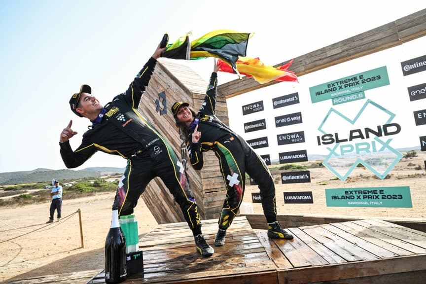 Jamaican Rallycross Driver Fraser McConnell Claims Second Extreme E Win