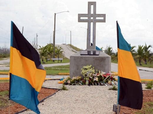 Monument to Victims of Hurricane Dorian Unveiled in Grand Bahama