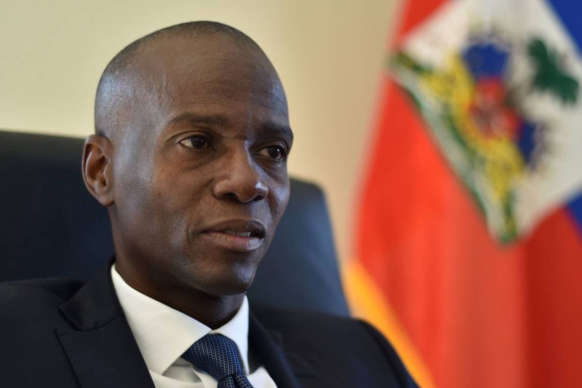 Haiti's President Moise says he is not corrupt