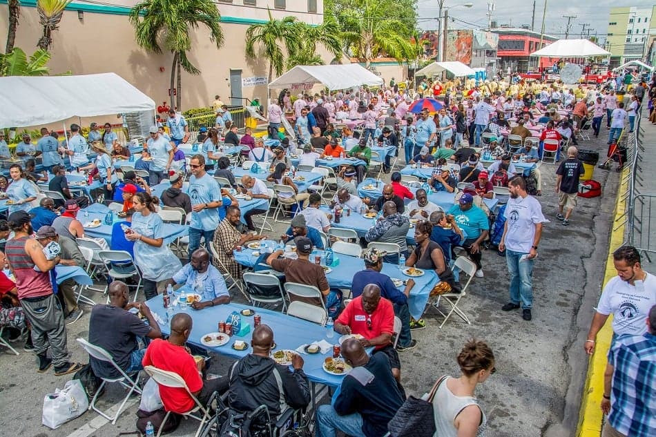 “THANKSGIVING ON GOOD FRIDAY” BLOCK PARTY FOR THE HOMELESS & NEEDY