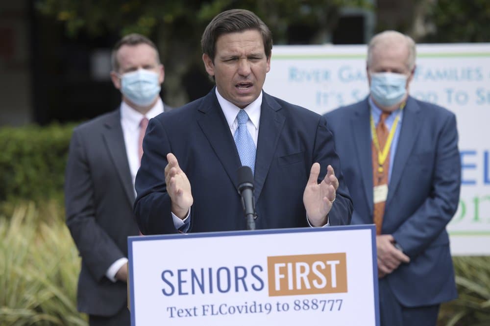 Florida Gov. Ron DeSantis Blasts Possible Travel Ban