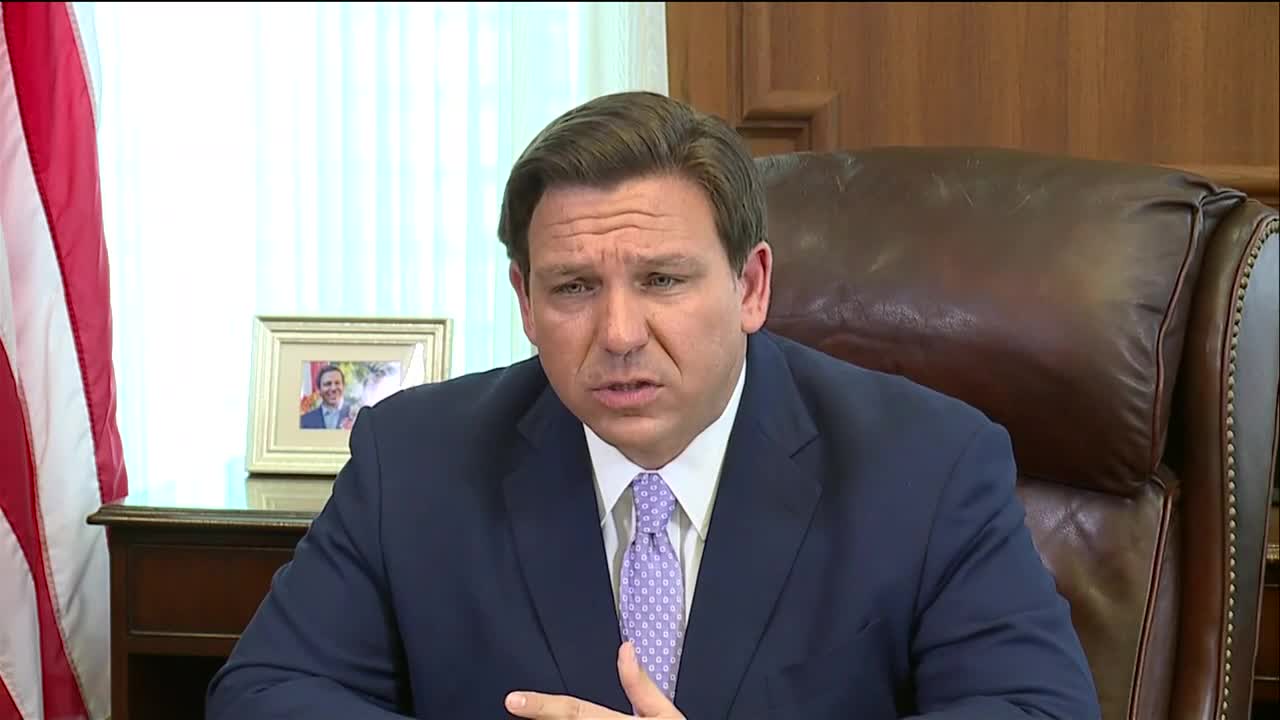 Florida Governor Extends Order Banning Local Mask Mandates
