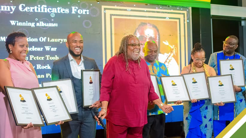 Grammy Certificate Ceremony returns to Kingston for historic double celebration