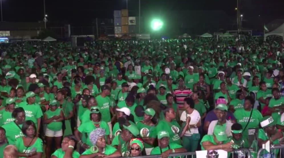 Security personnel in Grenada vote ahead of general election