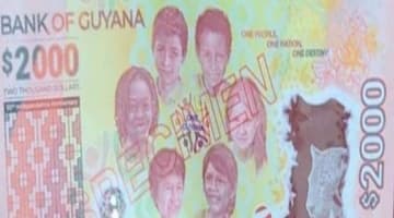 Guyana to introduce two thousand dollar banknote