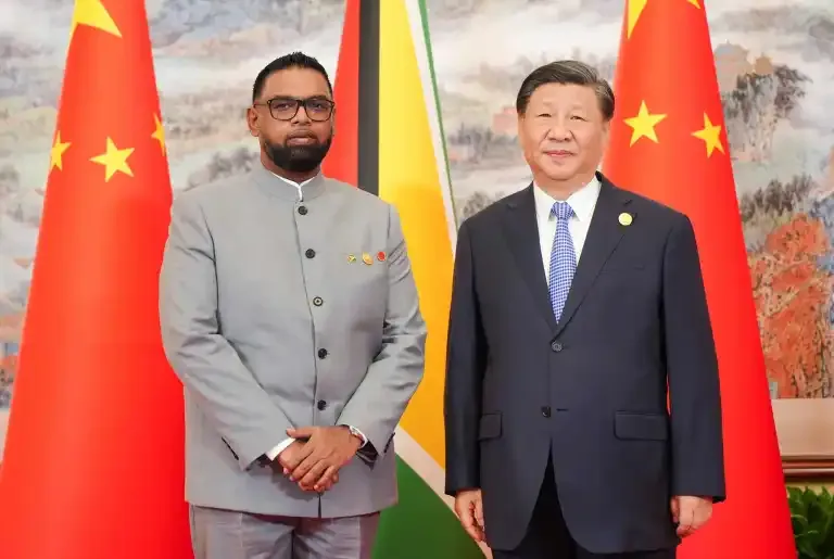 Guyana and China pledge deeper trade, investment ties