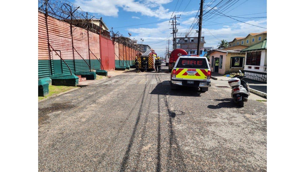 Two prisoners injured during Guyana prison fire