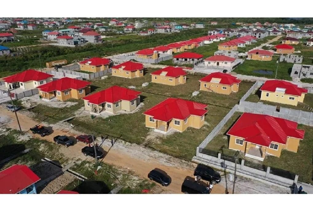 Guyana progresses with over 200 modern professional homes under construction