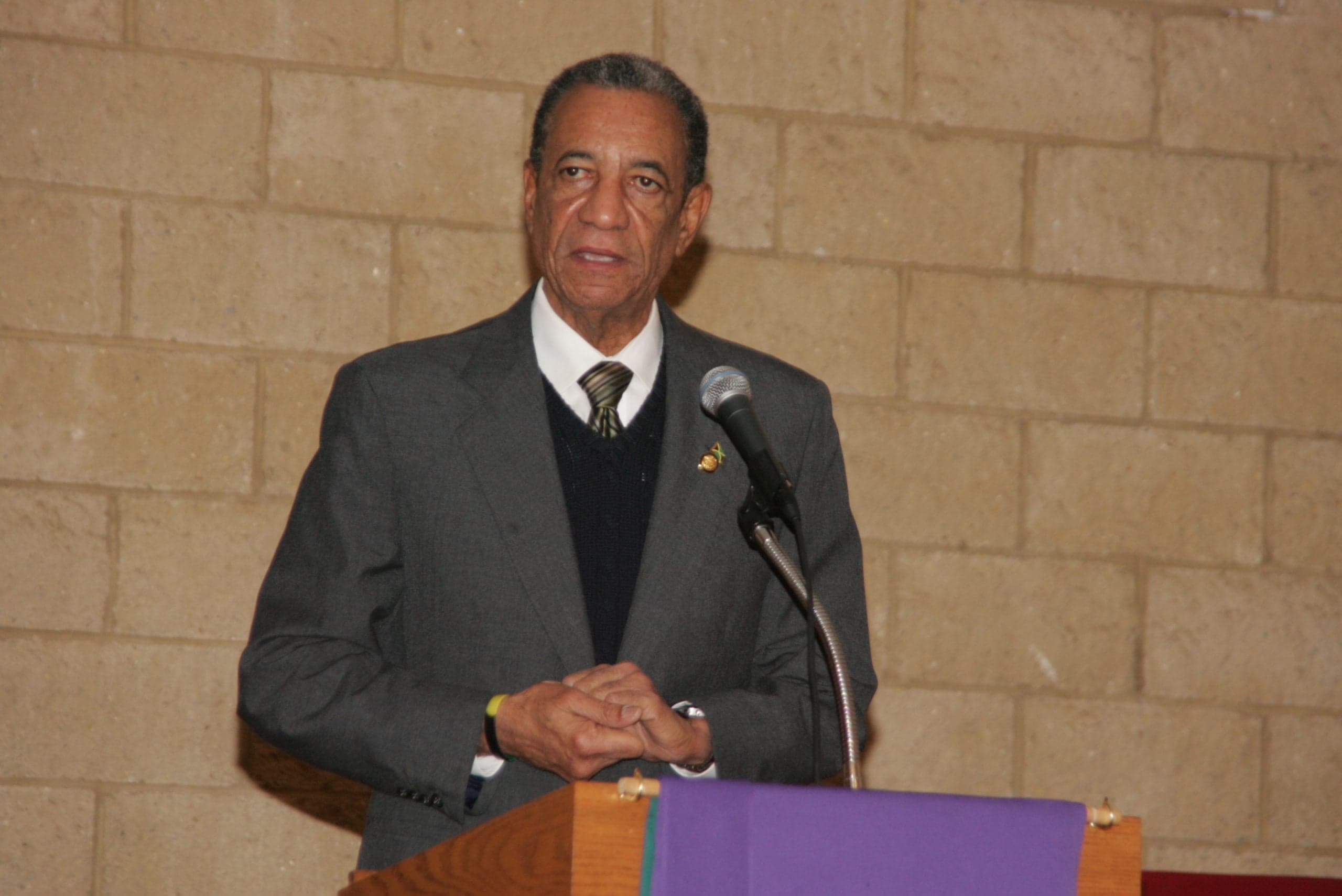 Ambassador Audrey Marks Pays Tribute to Anthony Johnson