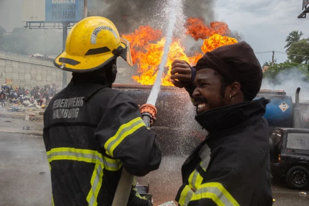 26 dead in Haiti after gas tanker explodes
