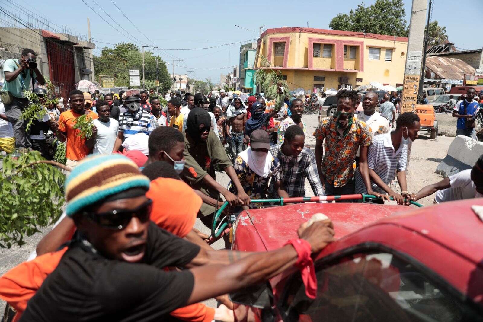 Haiti's cry for safety: Thousands protest against mounting gang threats
