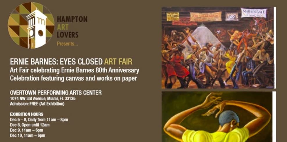 Hampton Art Lovers Presents… “Elizabeth Catlett & The Hampton Arts Tradition” & “Ernie Barnes: Eyes Closed”