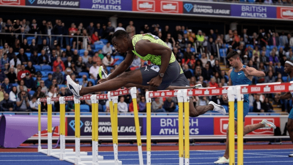 Hansle Parchment beats McLeod in world lead at Birmingham Diamond League
