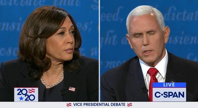 Senator Kamala Harris Criticises President Trump’s COVID-19 Response During the VP Debate