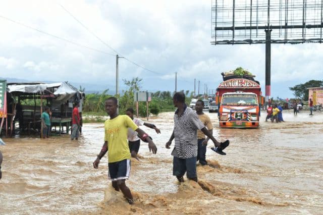 Five killed, 19 missing in Haiti floods