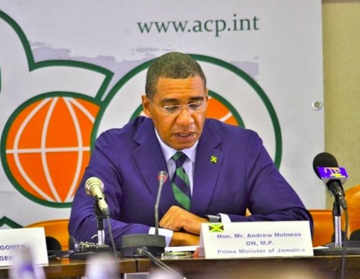 Holness reiterates commitment to ACP