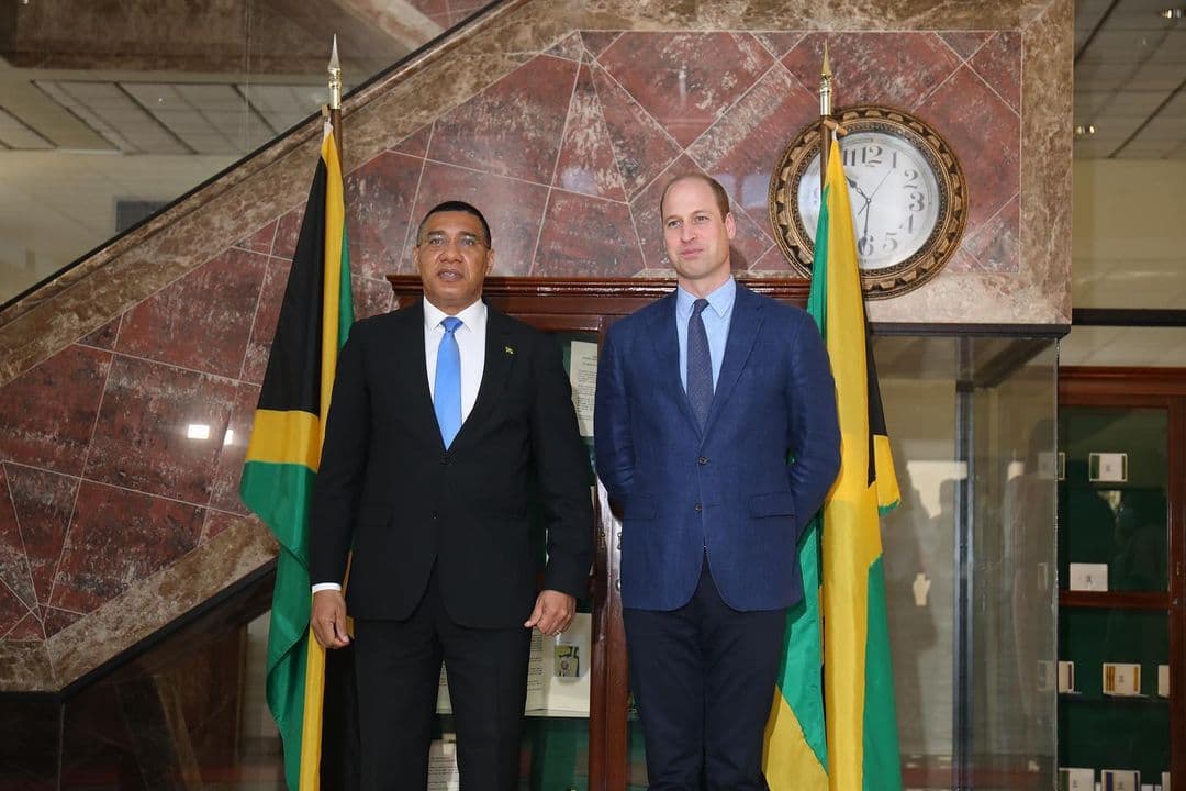 PM Andrew Holness Tells Royals Jamaica “Is Moving On” from Monarchy