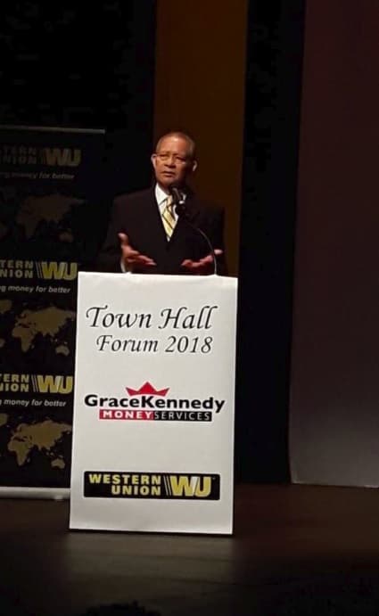Golding: “Jamaicans in Diaspora must organize into a political force.”