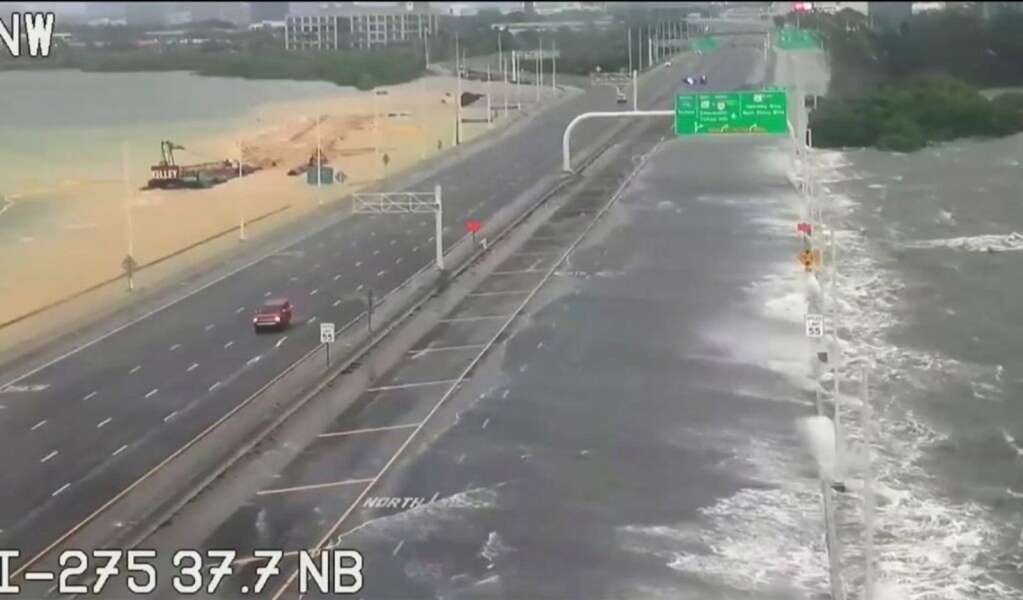 Hurricane Idalia hits Florida's shores as Category 3 storm