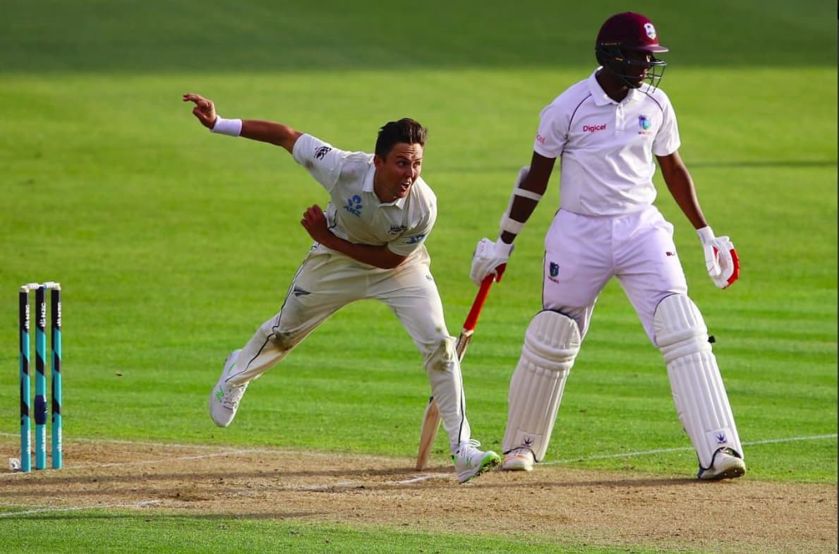 Windies limits New Zealand on opening day