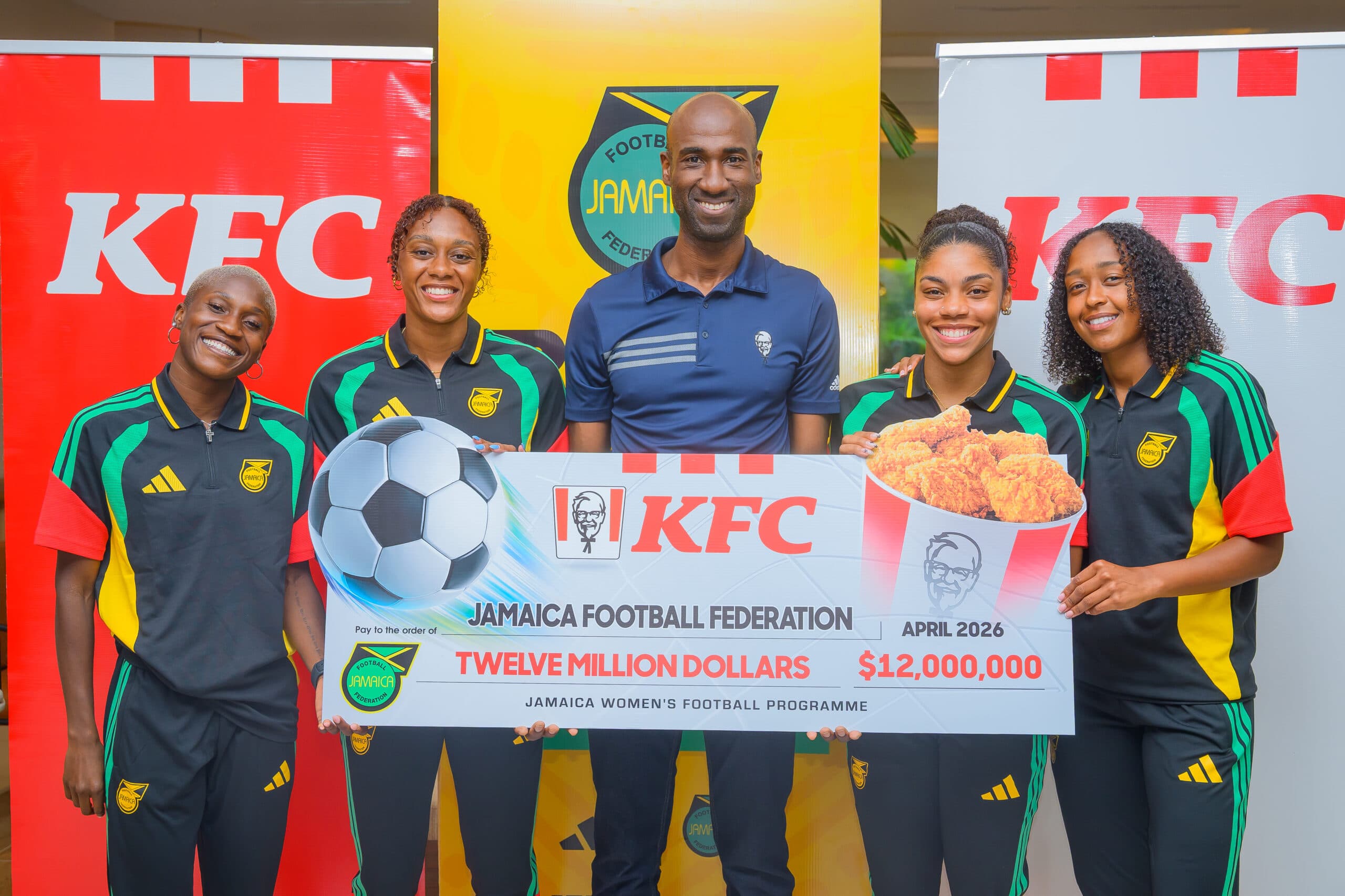 KFC Jamaica commits $14M to Reggae Girlz in renewed push toward World Cup history