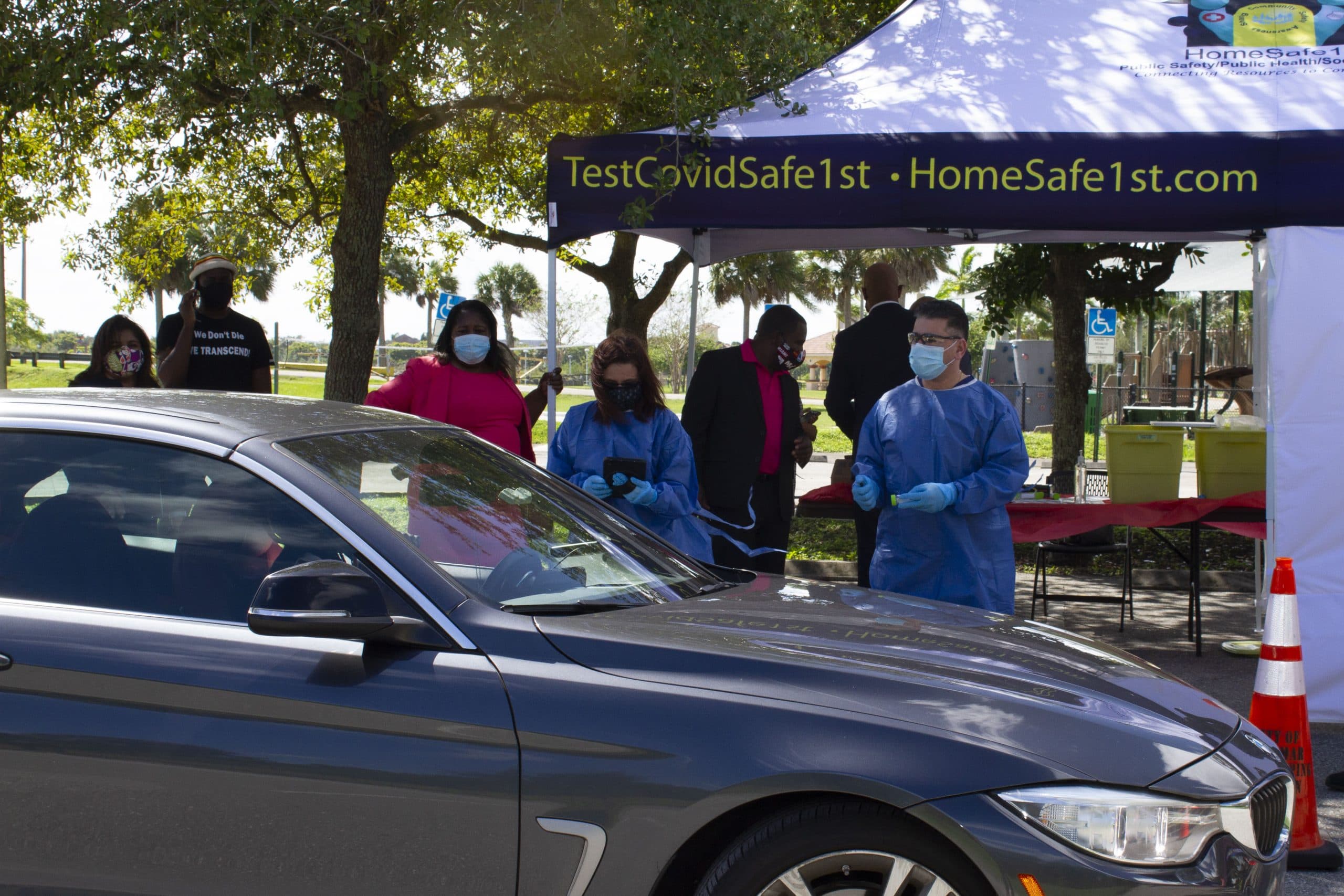 Miramar's Vice Mayor Maxwell B. Chambers Partners with Homesafe1st on a New Free Drive-up COVID-19 Testing Site