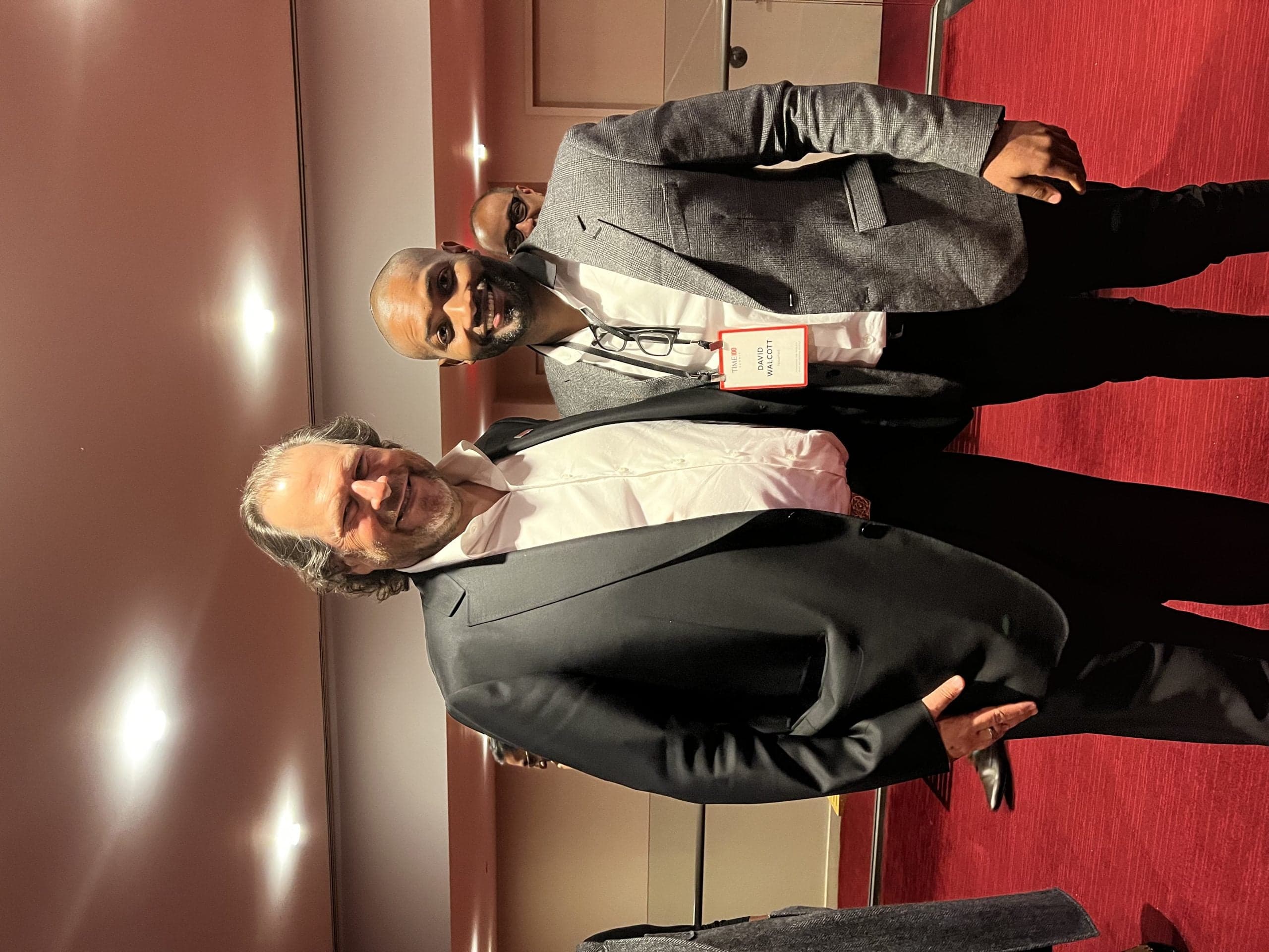 Novamed’s Dr David Walcott attends prestigious TIME100 Summit