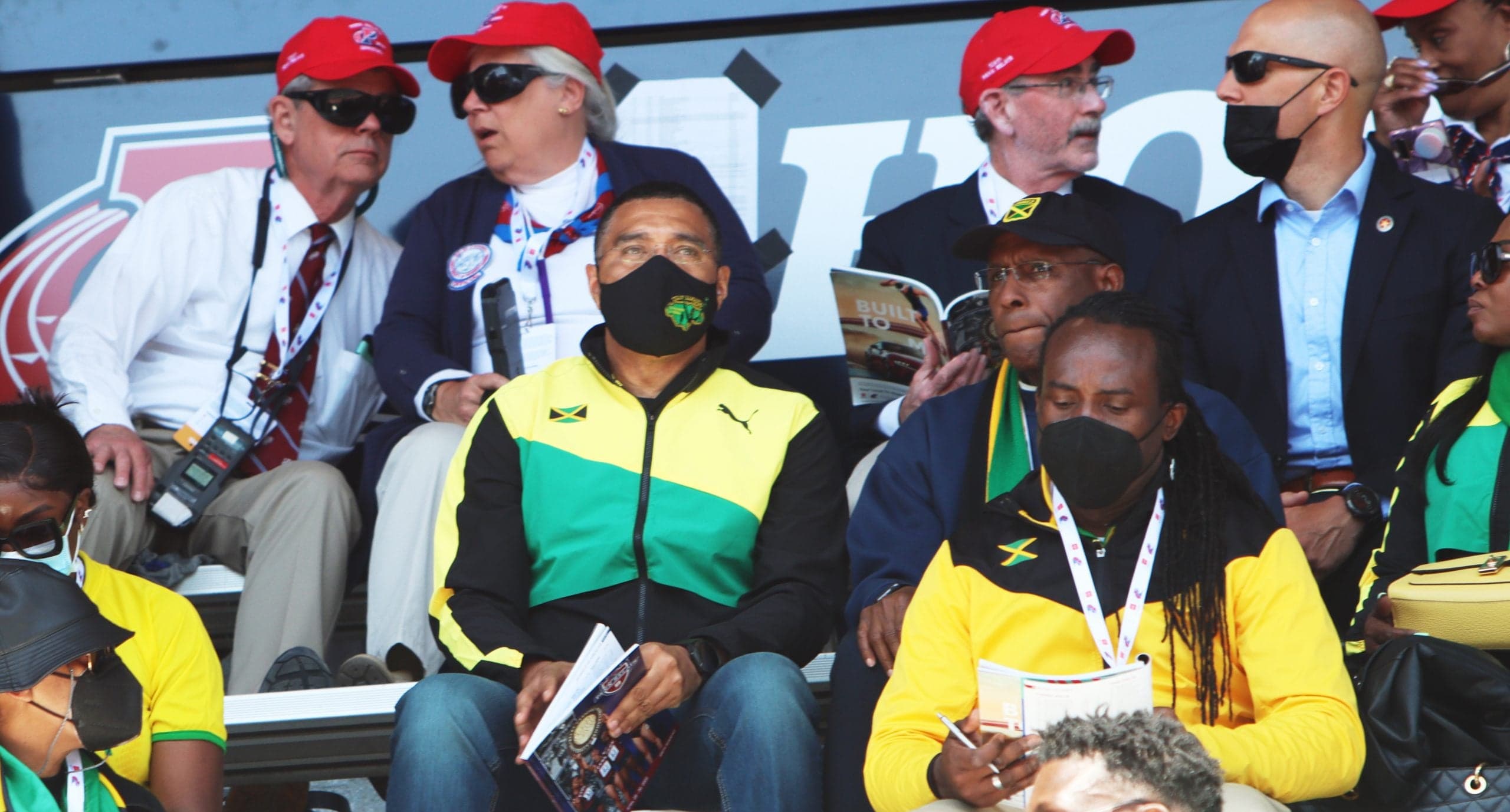 Prime Minister Andrew Holness at Penn Relays