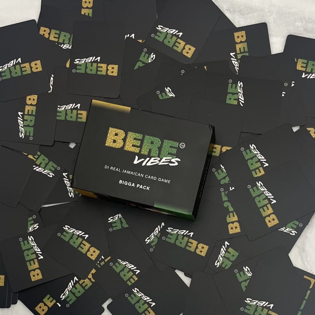 Bere Vibes is the card game created around all things Jamaica