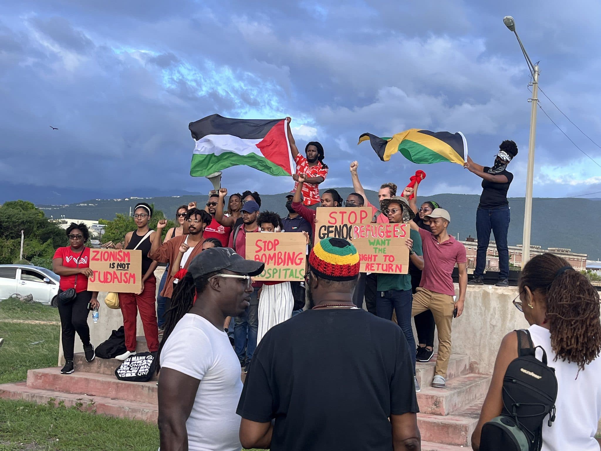 Jamaicans march for Palestine
