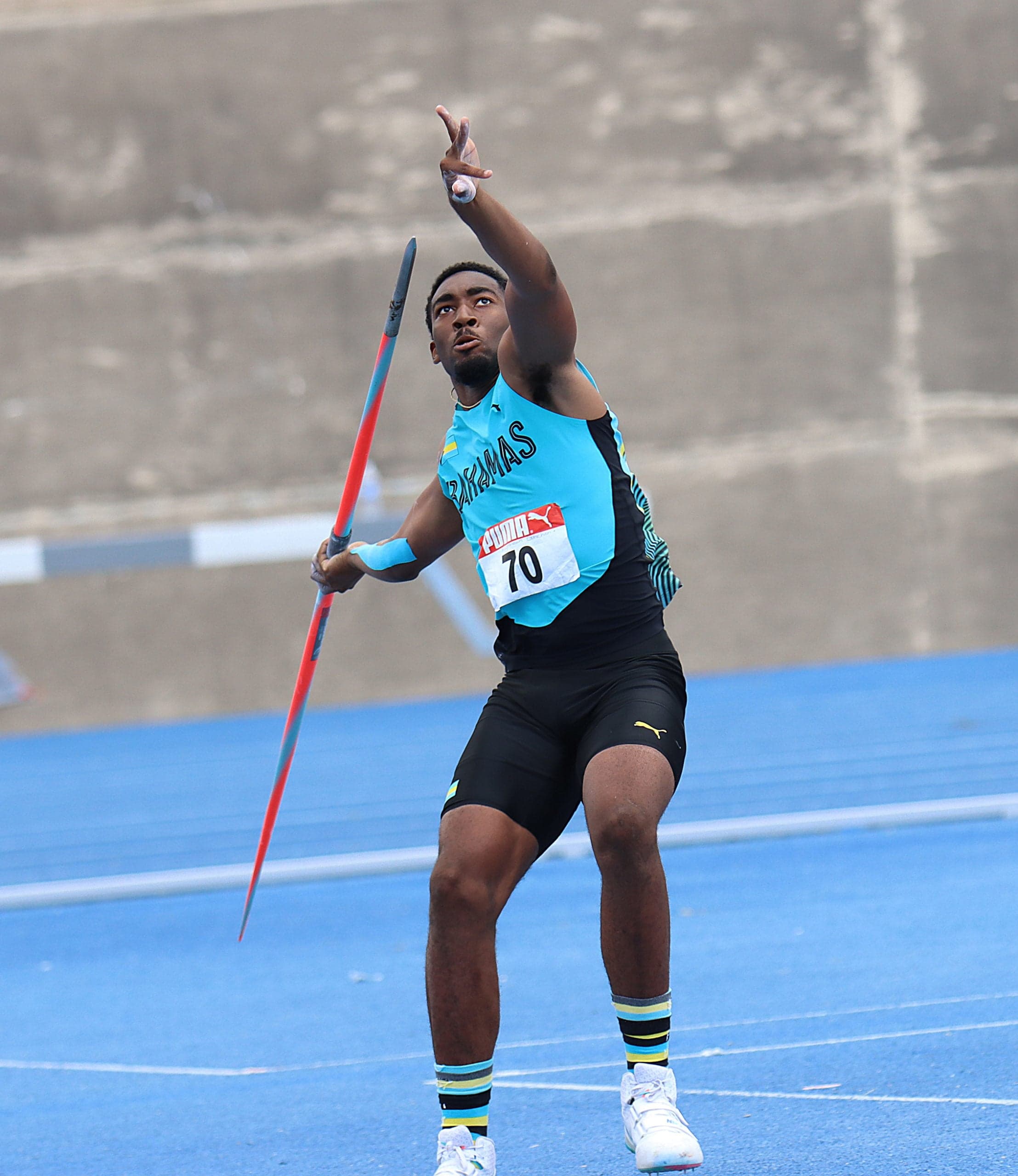 Bahamian Keyshawn Strachan Smashes Javelin Record on CARIFTA Day 1