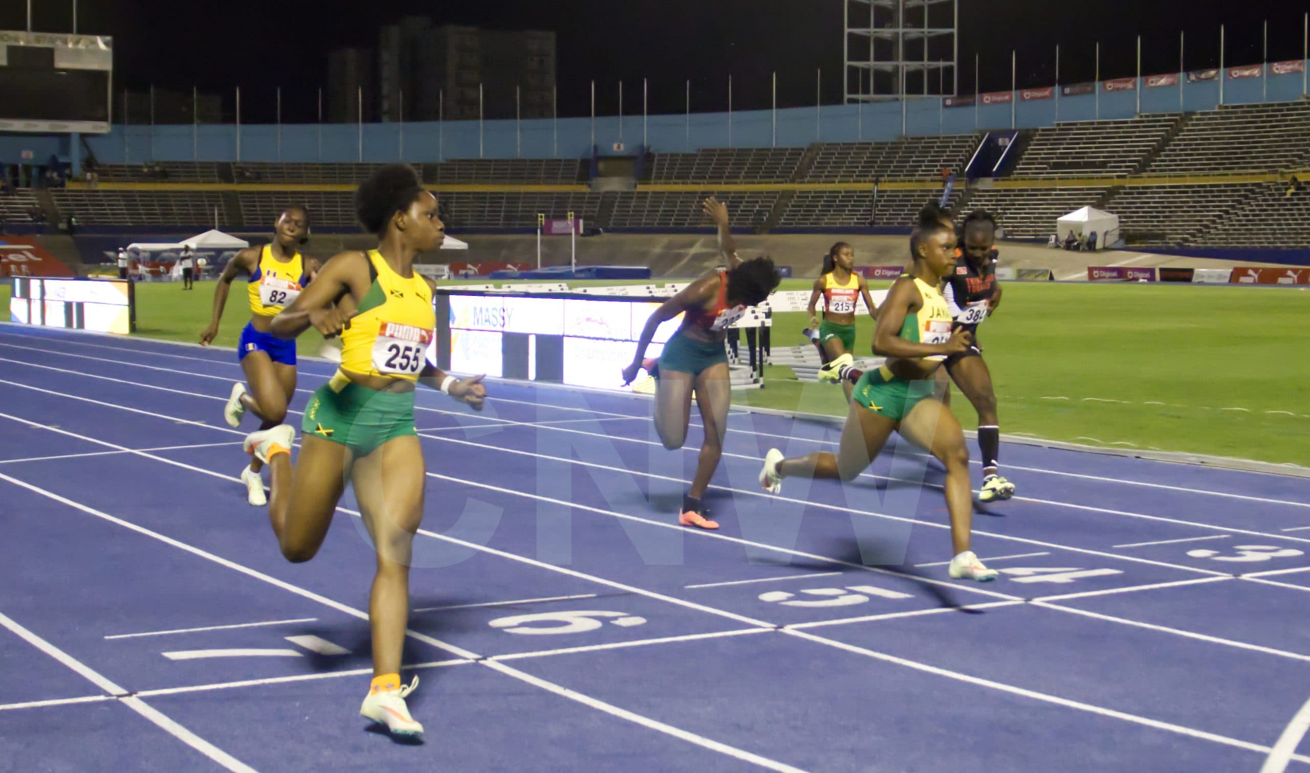 Clayton Twins Dominate for Jamaica on Carifta Opening Day