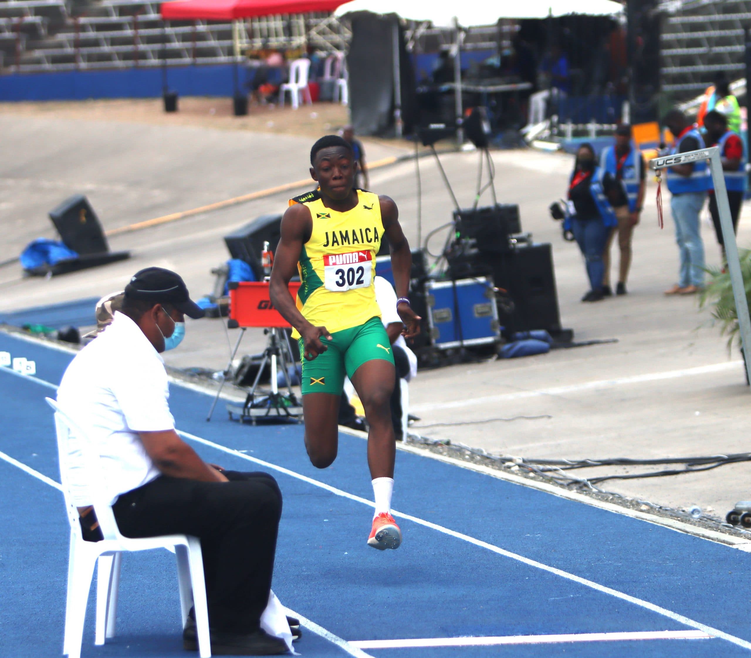 Jaydon Hibbert’s impressive training leap sparks Olympic year speculation