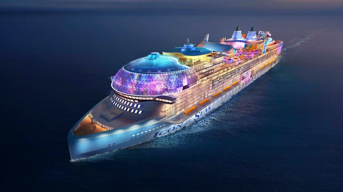 Passenger dies after falling overboard from Icon of the Seas