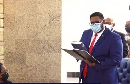 Guyana's President Warns Against Fake Social Media Account