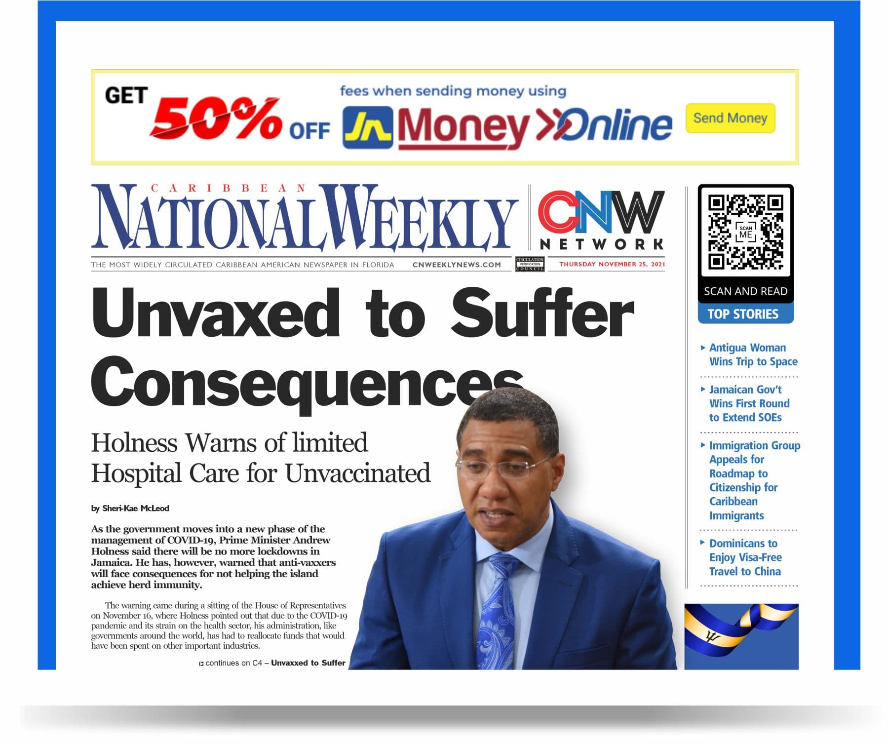 Caribbean National Weekly November 25, 2021