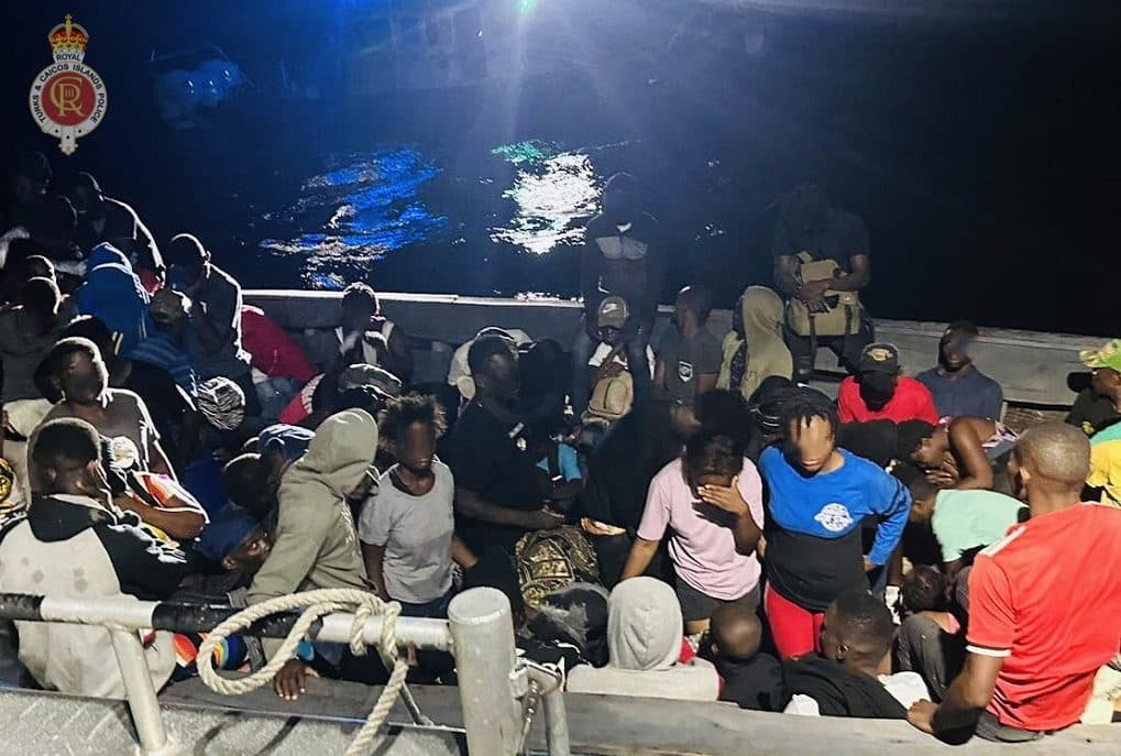 Turks and Caicos authorities intercept over 100 migrants near Northwest Point