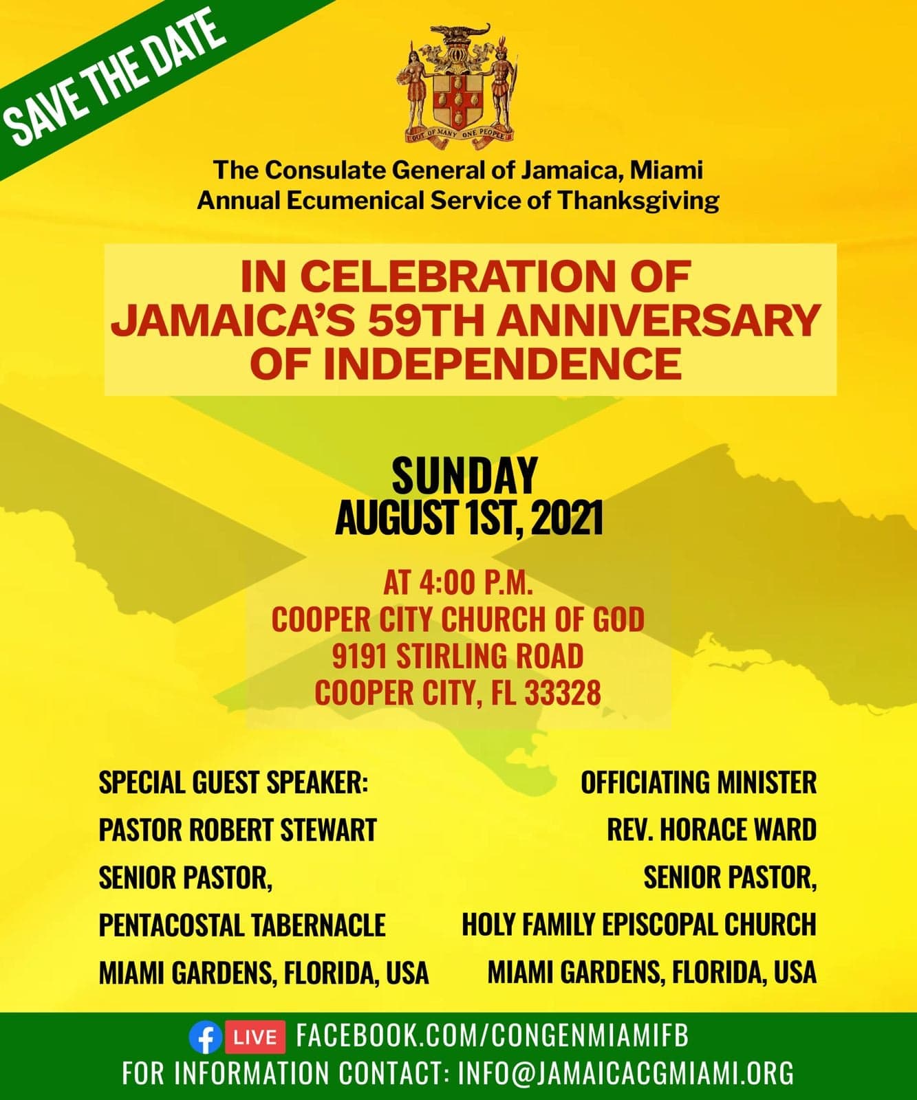 JA Consulate Hosts Independence 59 Church Service