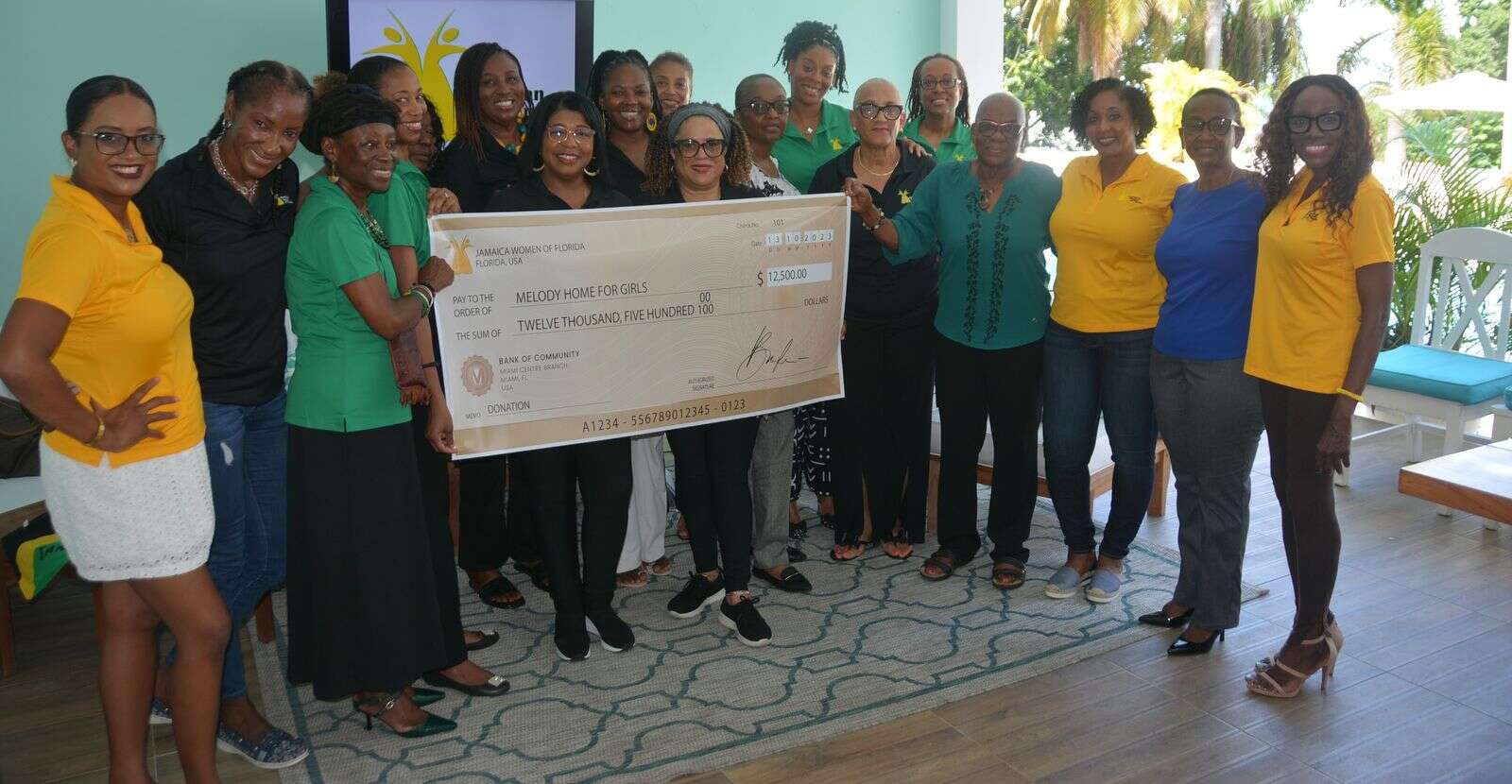 Melody House for Girls in Jamaica receives generous $12,500 donation from JWOF