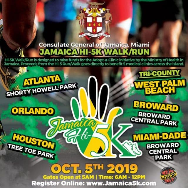 Excitement Builds for Diaspora Jamaica Hi-5K Run/Walk to Support Healthcare in Jamaica