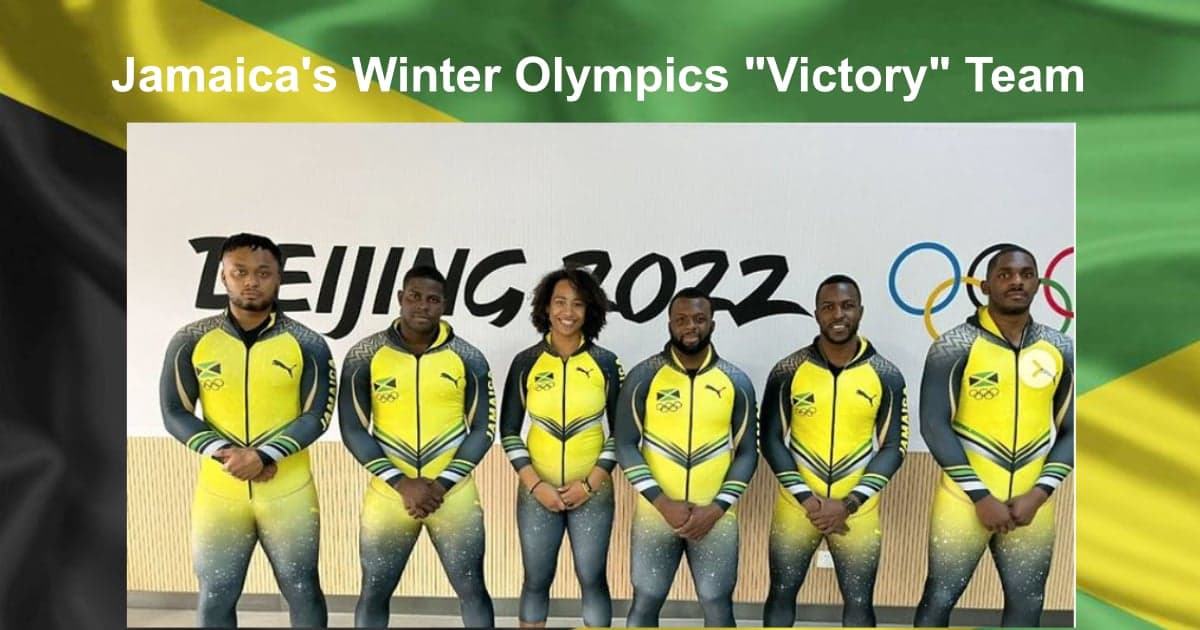 Meet Jamaica’s Bobsleigh “Victory Suit” Designer