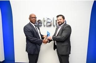 Grenada welcomes new nonstop JetBlue airlift service from Boston