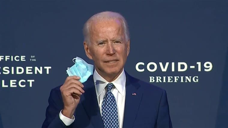 Biden Calls for Nationwide Mask Mandate but Receives Pushback from Governors