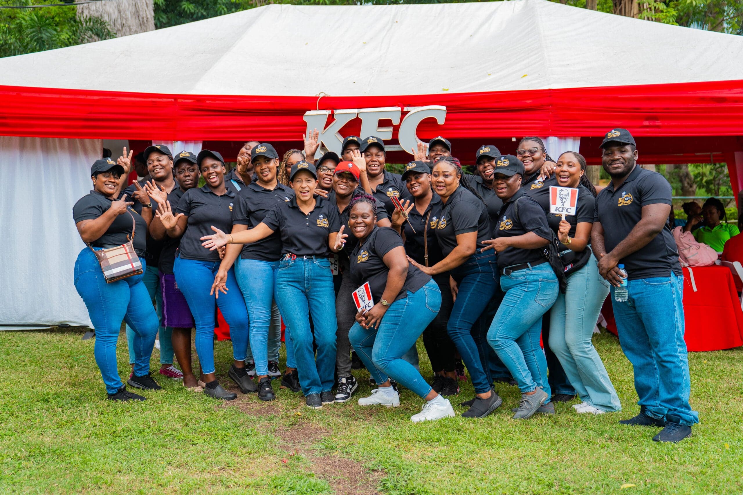 KFC hosts back-to-school treat for children’s homes across Jamaica